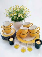 Pagnossin Treviso - Koffie- en theeservies (19) - Keramiek -