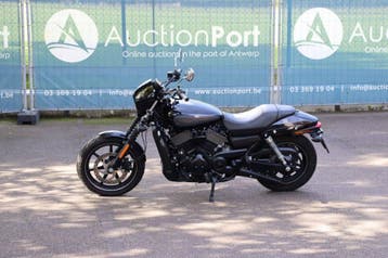 Veiling: Motor Harley-Davidson Street 750 Benzine 2017 (Marg, Motoren, Chopper