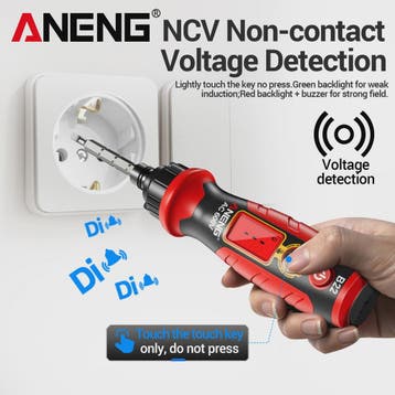 ANENG B22 Spanningsmeter Pen: Non-Contact Detector met LCD &, Verzenden, Nieuw