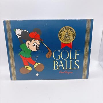 Disney Parks - 12 Golf balls - Disney Parks Collection, Nieuw