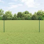vidaXL Hek met Paal Groen, Verzenden, Nieuw, IJzer