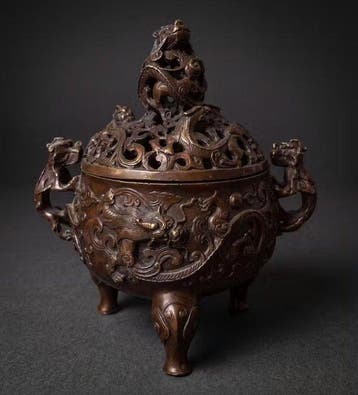 Wierookbrander - Brons - Draken / mythische wezens