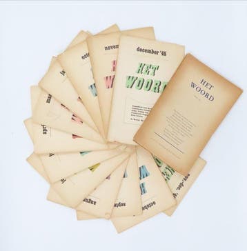 Ferdinand Langen en Koos Schuur - Het Woord: maandblad voor