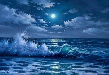 Stoev Serhii (1971) - Moon path