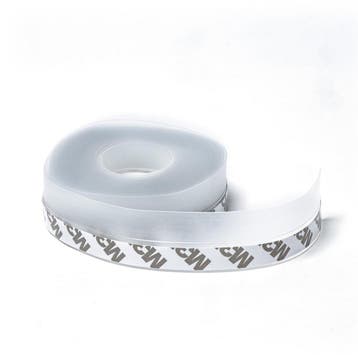 Tochtstrip - 3,5 cm x 5 meter - Transparant - Deur en Raam -, Verzenden, Nieuw