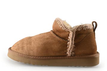 Never Mind Pantoffels Pantoffels in maat 39 Bruin, Bruin, Zo goed als nieuw, Pantoffels of Sloffen, Verzenden