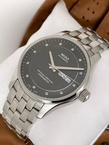 Mido - Belluna Chronometer Automatic Diamonds -, Nieuw