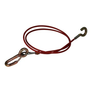 AL-KO Breekkabel 1000mm rood karabijnhaak, Ophalen of Verzenden, Nieuw