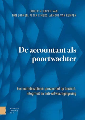 9789048574582 De accountant als poortwachter, Verzenden, Nieuw