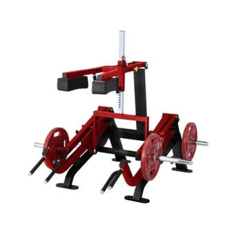 STEELFLEX PLATE LOADED SQUAT DEADLIFT LUNGES, Verzenden, Nieuw, Metaal, Rug