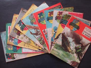 Herge, - 11 tijdschrift - Kuifje, Cavaleiro Andante - 1959, Nieuw
