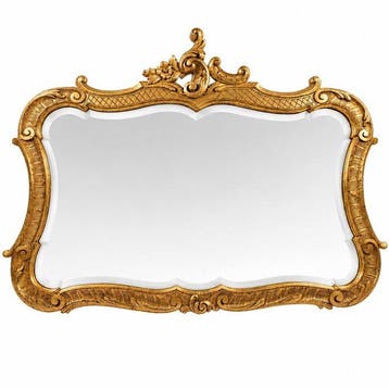 Wandspiegel - Hout, Glas - 124 cm