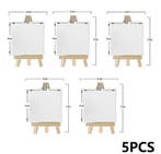 Set van 5 Mini Canvas Schilderdoeken voor Schilderen, Verzenden, Nieuw