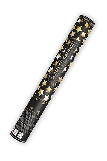 Confetti kanon Gouden sterren 40 cm, Hobby en Vrije tijd, Ophalen of Verzenden, Nieuw