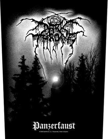 Darkthrone - Panzerfaust - Rugpatch officiële merchandise, Ophalen of Verzenden, Nieuw, Kleding