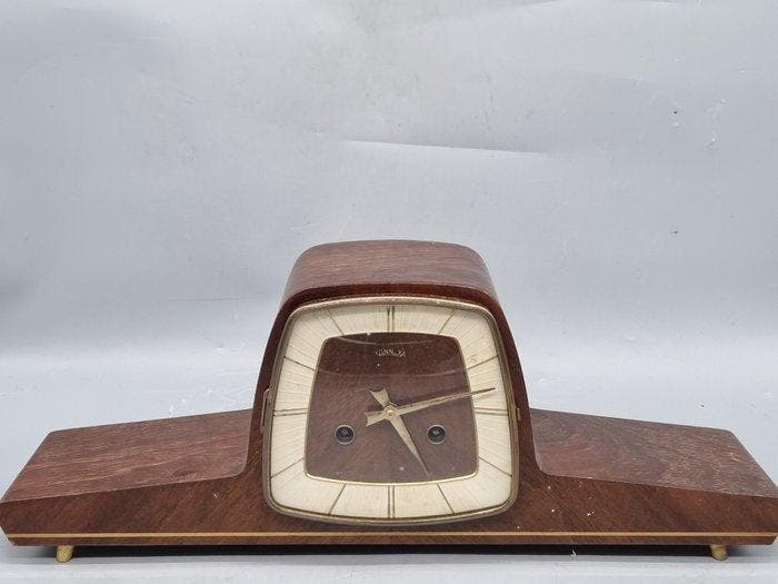 Klok - Sonnal Kaminuhr – Vintage Buffetuhr mit Schlagwerk –, Antiek en Kunst, Antiek | Klokken
