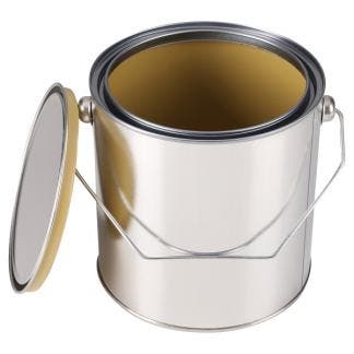 Verfblik met deksel | Copenhagen Pro | 2.5 liter (Metaal), Verzenden, Nieuw