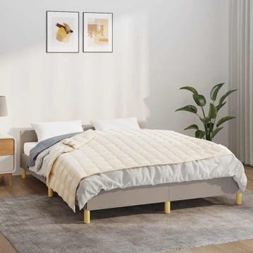 vidaXL Verzwaringsdeken 120x180 cm 5 kg stof, Huis en Inrichting, Slaapkamer | Beddengoed, Verzenden, Nieuw