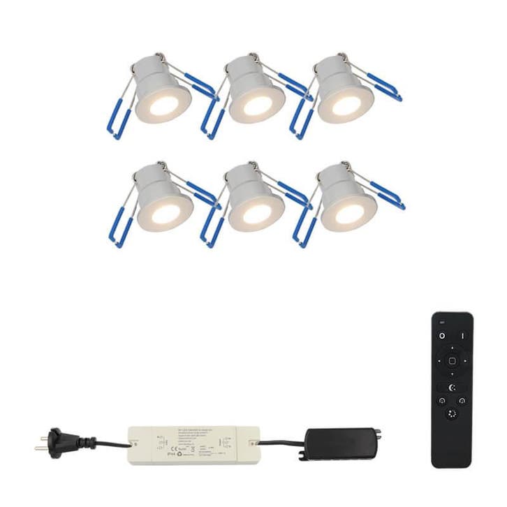 LED Verlichting Overkapping Monno Set 6, Tuin en Terras, Buitenverlichting, Waterbestendig, Led, Accu, Minder dan 50 watt, Nieuw