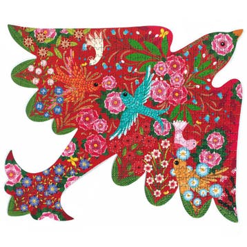 Djeco puzzel vogel 500 stukjes - FS van €16,99 voor €16,90, Hobby en Vrije tijd, Ophalen of Verzenden, Nieuw