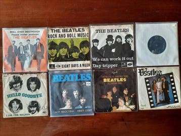 Beatles - 8 x Early Beatle singles from Denmark and Sweden -, Nieuw in verpakking