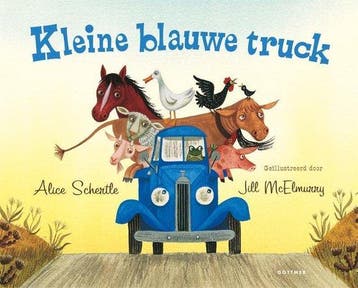 Boek: Kleine blauwe truck - (als nieuw), Boeken, Verzenden, Zo goed als nieuw