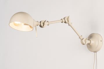 Rietveld Wandlampen - Beige, Zand - Metaal, Verzenden, Nieuw