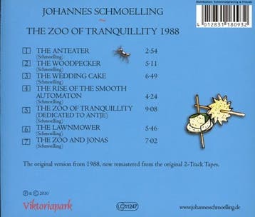 cd - johannes schmoelling - ZOO OF TRANQUILITY (nieuw), Cd's en Dvd's, Verzenden, Zo goed als nieuw