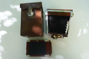 J.F. Shew & Co. Aluminium Xit Folding Plate Camera -, Nieuw