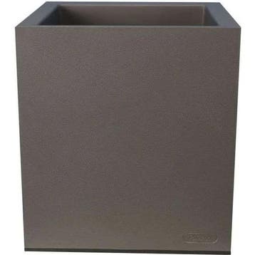 GRANIETBAK 40x40 GRIJS (plantenbak - bloembak, tuinieren), Verzenden, Nieuw, Overige typen