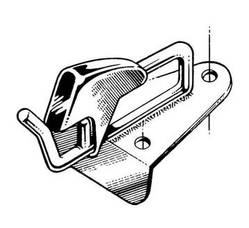 Inklikkende Davits Snaphaken, Ophalen of Verzenden, Nieuw, Zeilboot of Motorboot