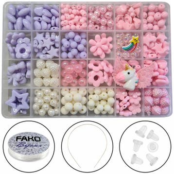 Fako Bijoux - Kralen Set Pastel - Acryl - Sieraden Maken -, Verzenden, Nieuw