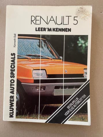 Renault 5 - Onderhoud en Kleine Reparaties - t/m 1976, Ophalen of Verzenden, Gelezen, Renault