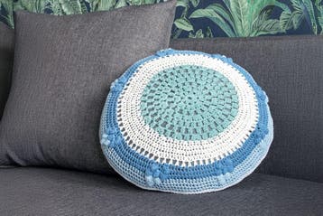 Haakpatroon Rond Mandala Kussen - boho woondecoratie haken, Ophalen of Verzenden, Nieuw