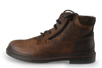 Nelson Veterboots in maat 46 Cognac, Overige kleuren, Verzenden, Boots, Zo goed als nieuw