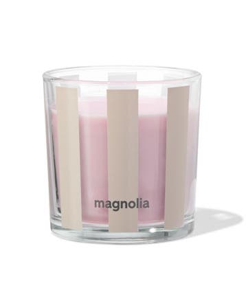 HEMA Geurkaars in glas10x10cm magnolia, Verzenden, Nieuw