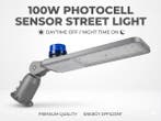 Veiling - 4x 100W 5000K Straatverlichting fotocel sensor wat, Nieuw