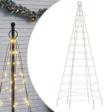 Lichtslinger kerstboom 180cm | retourdeal 41% korting, Diversen, Kerst, Ophalen of Verzenden, Zo goed als nieuw
