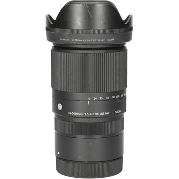 Sigma 16-300mm F3.5-6.7 DC OS | Contemporary Canon RF-mount, Ophalen of Verzenden, Gebruikt, Telelens, Zoom