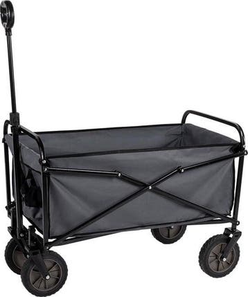 2dekans | Camp Active Opvouwbare Bolderkar - Zwart - 70KG -, Ophalen of Verzenden, Zo goed als nieuw