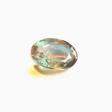1 pcs Groen, Rood, Bruin Alexandriet - 1.16 ct -, Sieraden, Tassen en Uiterlijk, Nieuw