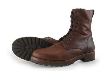 Panama Jack Veterboots in maat 41 Bruin, Bruin, Verzenden, Overige typen, Zo goed als nieuw