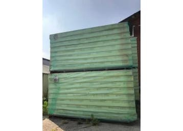 B-keus PUR 2-zijdig alucraft 2500x1200x140mm Rd:6,36, Doe-het-zelf en Verbouw, Isolatie en Afdichting, Nieuw, Minder dan 4 cm