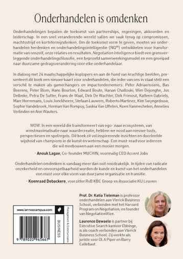 Negotiation intelligence 9789020965667 Katia Tieleman, Verzenden, Gelezen, Katia Tieleman