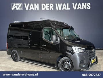 Renault Master | 2.3 dCi 180pk L2H2 Euro6 Airco | Camera |, Gebruikt, Euro 6, Renault, Zwart