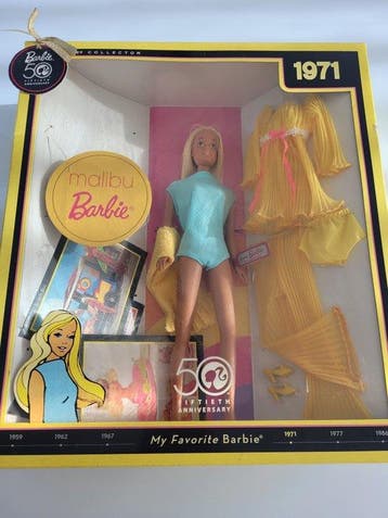 Barbie - Barbiepop Malibu Barbie 50th Anniversary Collector
