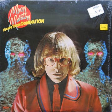 LP gebruikt - Moon Martin - Escape From Domination, Cd's en Dvd's, Vinyl | Rock, Verzenden, Zo goed als nieuw, Overige formaten