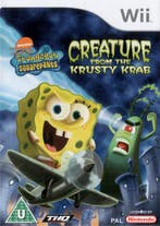 Wii SpongeBob SquarePants: Creatuur van de Krokante Krab, Verzenden, Zo goed als nieuw