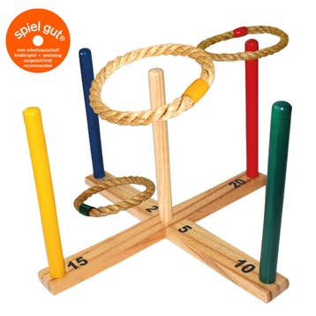 Schildkröt houten ringwerpen set FS van €24,99 voor €22,49, Hobby en Vrije tijd, Ophalen of Verzenden, Nieuw