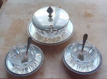 Olie-en-azijnstelletje (10) - .800 zilver